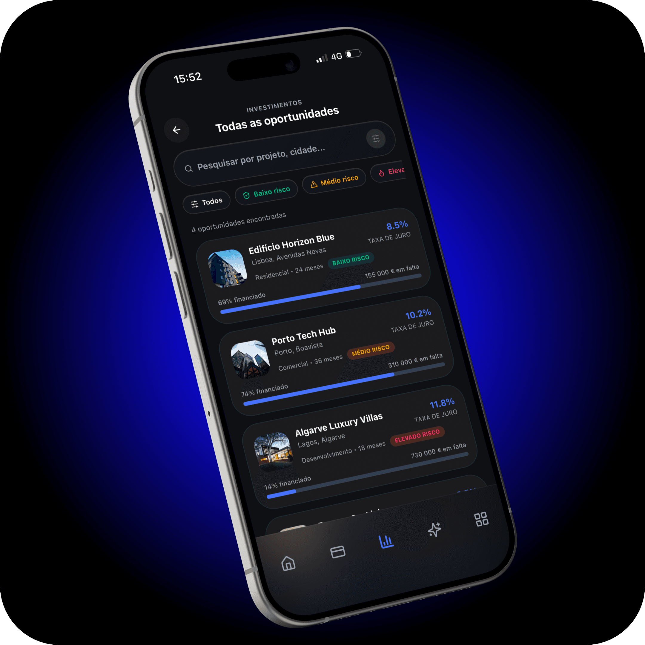 Imagem genérica de investimento imobiliário